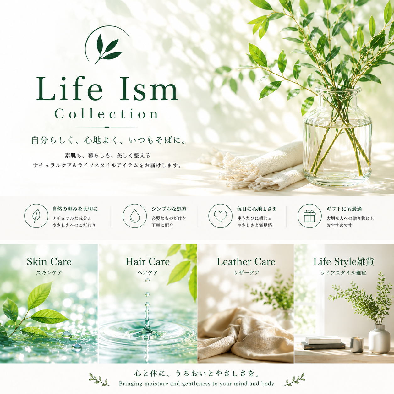 Life Ism Collection Beauty MASA バナー